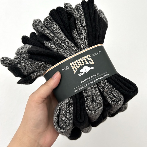 Roots Accessories - Roots women’s cozy sock 6 pairs